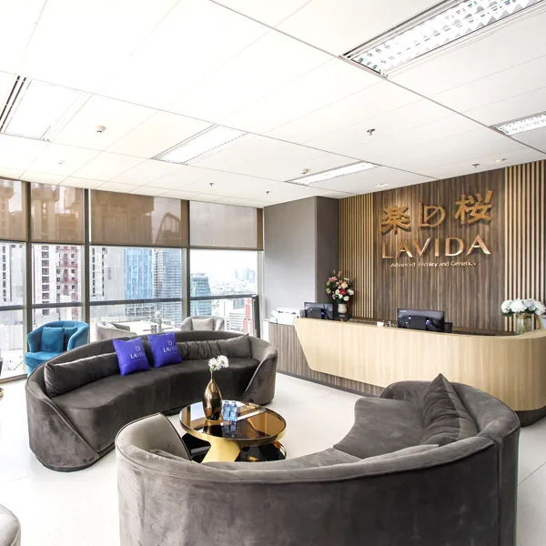 Lavida 生殖中心接待与候诊环境